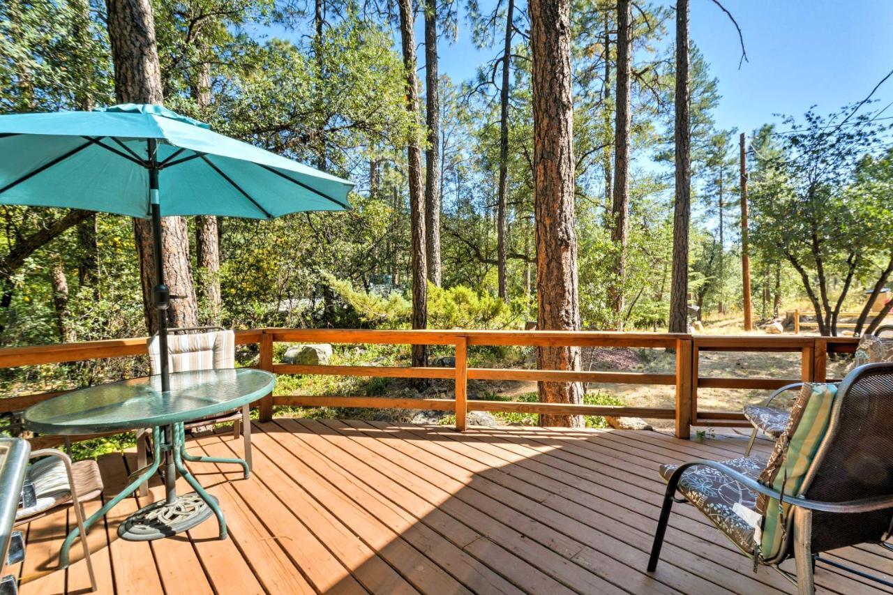 Cozy Cabin With Ac And Deck, 5 Mi To Downtown Prescott Villa Buitenkant foto